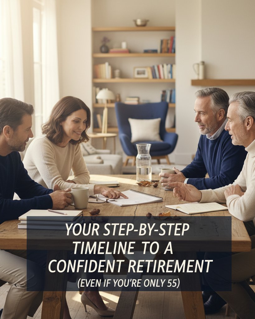 Your Step-by-Step Timeline to a Confident Retirement (Even If You're Only 55)