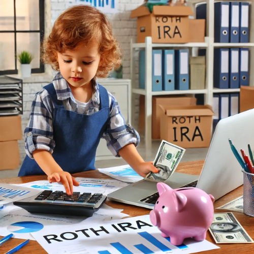 The Best Side Hustles for Kids & Teens to Fund a Roth IRA